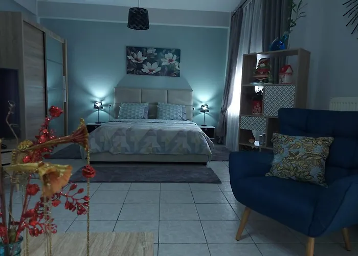 Apartman Violet με πισίνα Vólosz